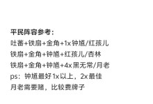 《攻略梦幻西游，成为顶级角色》（打造最强角色的秘诀与技巧）